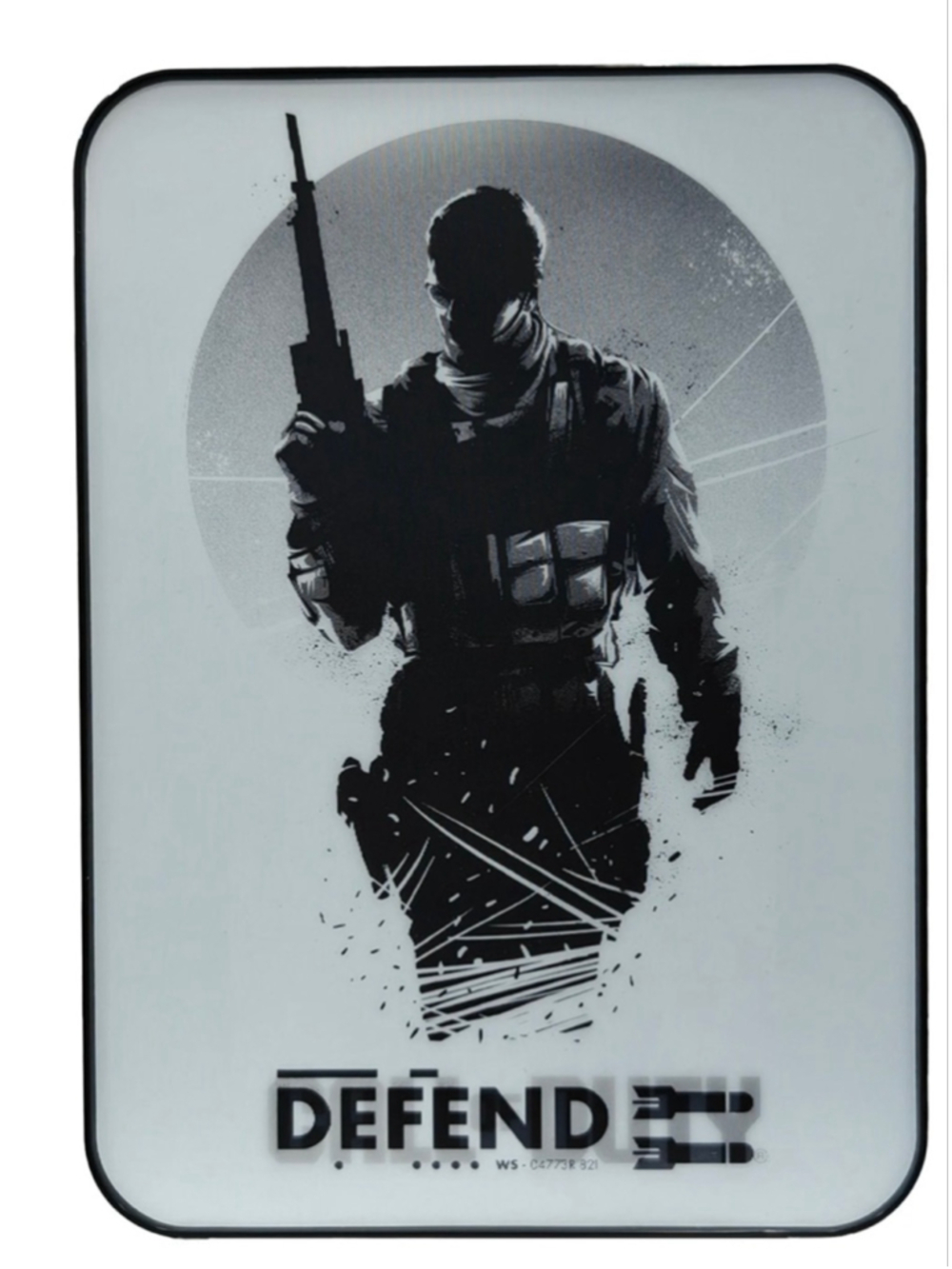 NEW Call of Duty Mini Fridge One Size Black White